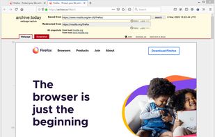 Archive Page screenshot 1