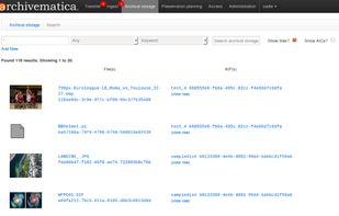 Archivematica screenshot 3