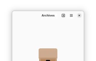 Archives screenshot 2