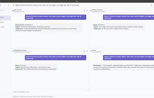 Compare multiple AI models side by side (light-mode)