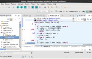 Arduino Eclipse plugin screenshot 1