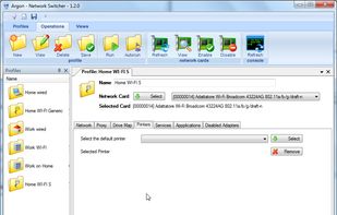 Argon Network Switcher screenshot 2