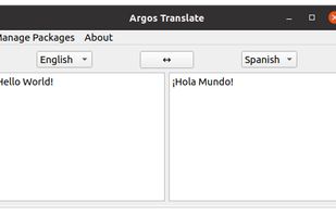 Argos Translate screenshot 1