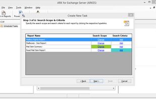 ARKES - Exchange Server Reporter screenshot 1
