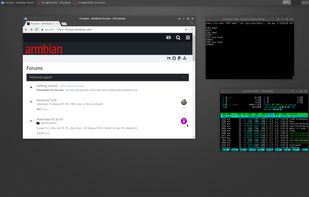 Armbian screenshot 2