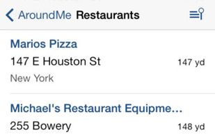 AroundMe screenshot 2