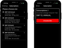 Subscription management