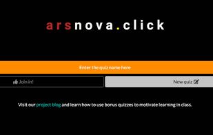 Arsnova screenshot 1