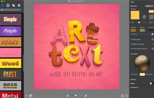 Art Text screenshot 1