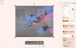 Frame-by-frame motion study with an interactive filmstrip and onion-skin overlays for comparing the frames before and after.