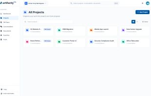 Artifactly project organization