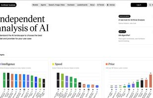 Artificial Analysis screenshot 1