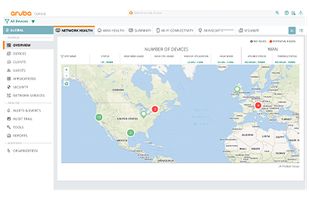 Aruba AirWave screenshot 1