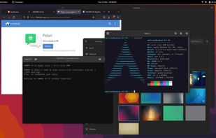 Asahi Linux screenshot 2