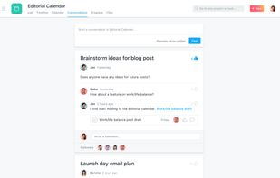 Asana screenshot 1