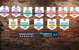 asanify badges and ratings