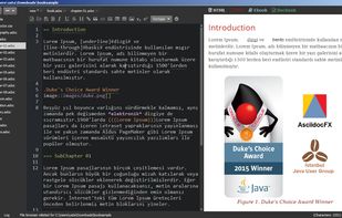AsciidocFX screenshot 1