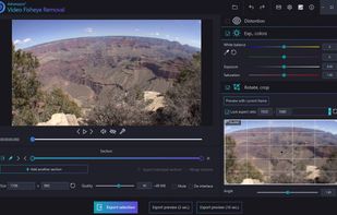 Ashampoo® Video Fisheye Removal screenshot 1