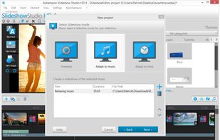 Ashampoo Slideshow Studio HD screenshot 2