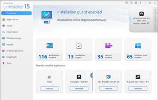 Ashampoo UnInstaller screenshot 1