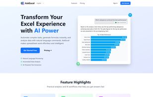 AskExcel screenshot 1
