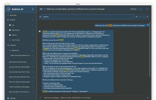Local and Global Search chat conversations