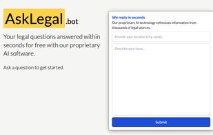 AskLegal.bot screenshot 1