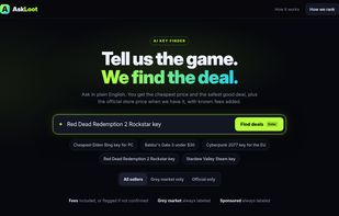 AI game search engine