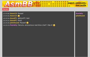 The mobile version of the theme Wasp.