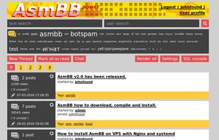 The default theme Wasp.