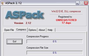 ASPack screenshot 1