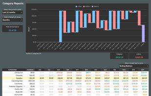 Category Reports
See an in-depth analysis of every category in your budget and review budget dashboards from the past.