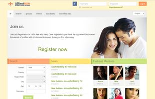 AspNetDating screenshot 1