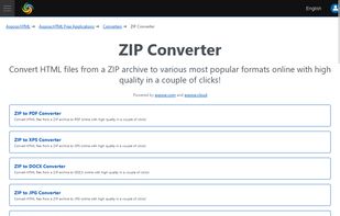 Aspose Converters screenshot 1