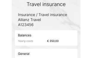 Asset Arca Asset Detail Screen Insurance