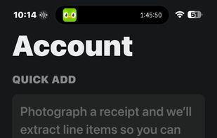 Bulk-add from a photographed receipt, or walk through a room and let LiDAR detect furniture and appliances automatically.