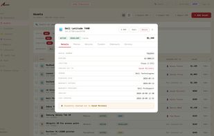 Single Asset pop-up