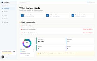 Easy to use dashboard