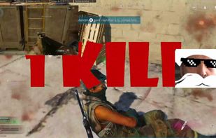 1 kill streak and santa claus and sunglasses effect