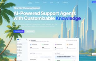 This image shows the hero banner of the website assistx