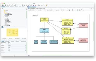 UML Class Diagram in Astah UML