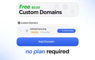 Free custom domains