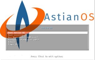 Astian OS screenshot 1