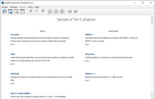 Astrée comes with comprehensive documentation and a variety of real-world examples.