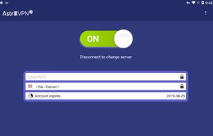 Astrill screenshot 1