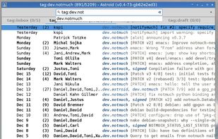 astroid screenshot 1