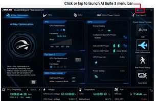 ASUS AI Suite screenshot 1