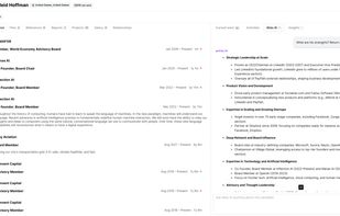 Atlas Candidate Profile Page