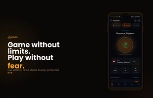 Gaming mode with low latency and DDoS protection. Play without limits.