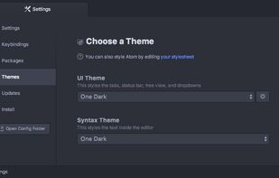 Choose from scores of community made themes